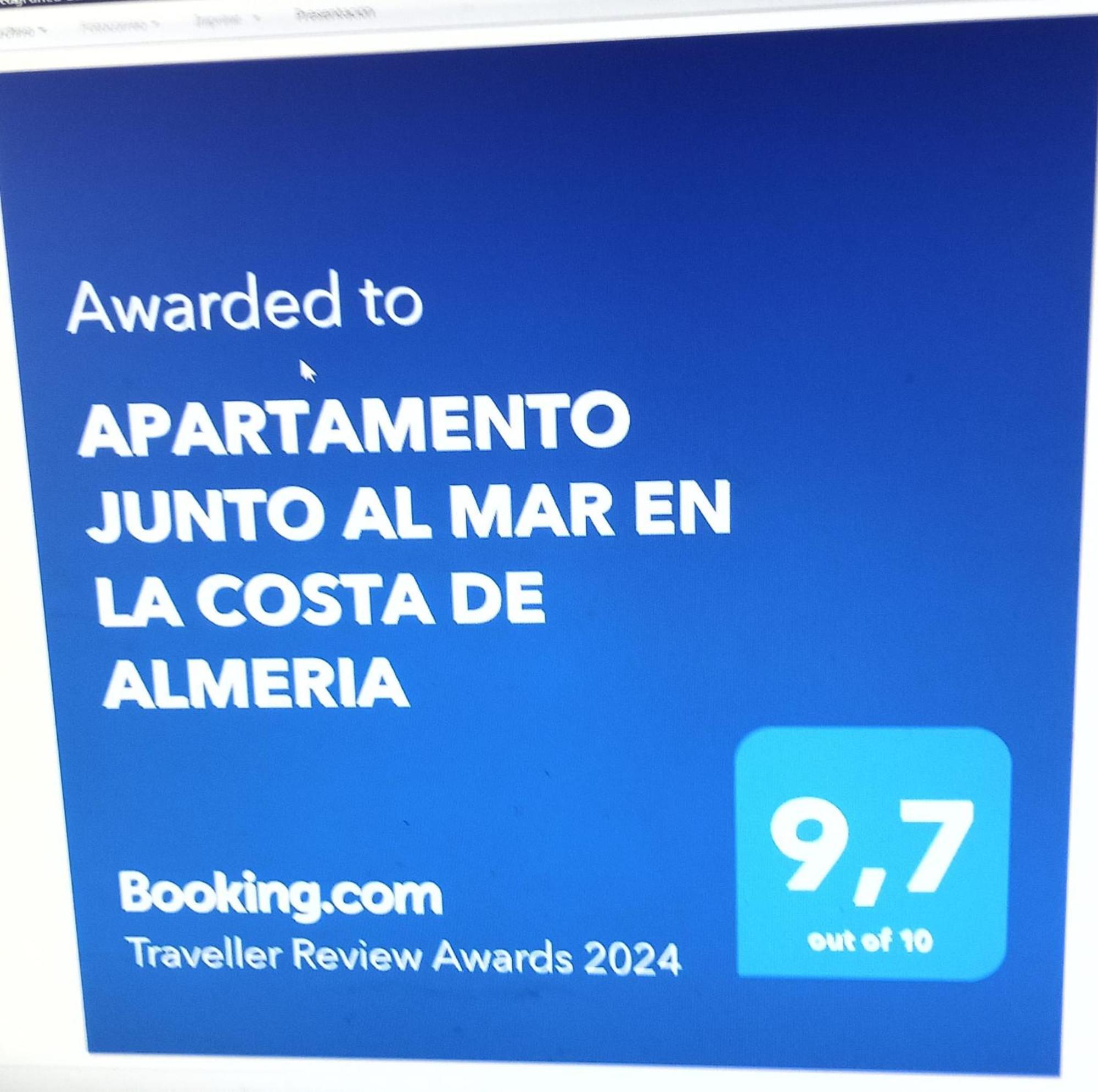 Apartamento Junto Al Mar En La Costa De Almeria El Pozo del Esparto 외부 사진